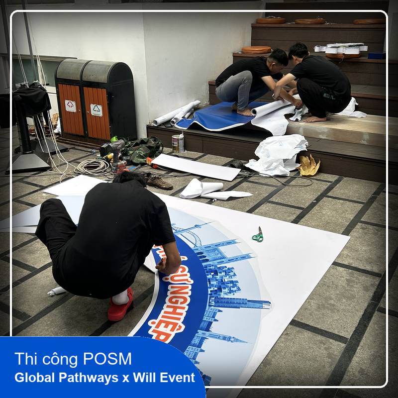 Tổ chức Thi công booth Orientation Month 2026 – Global Pathways