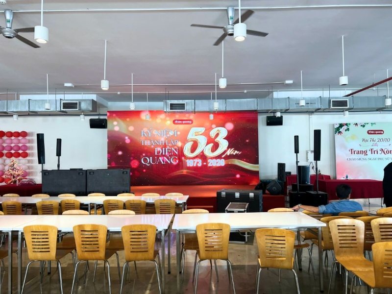Tổ chức tiệc tất niên công ty Điện Quang ngày 07/02/2026