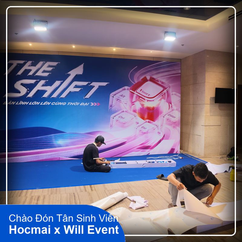 Tổ chức Sự kiện chào tân sinh viên - Hocmai