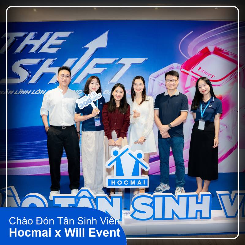 Tổ chức Sự kiện chào tân sinh viên - Hocmai
