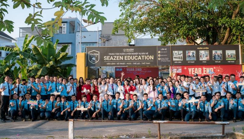 Tổ chức sự kiện tất niên ngoài trời cho công ty Seazen Security