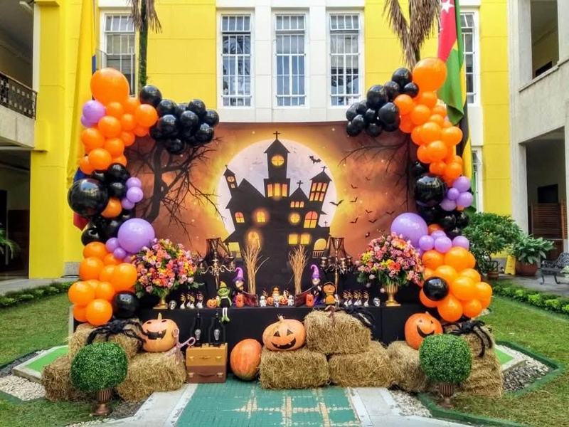 backdrop halloween
